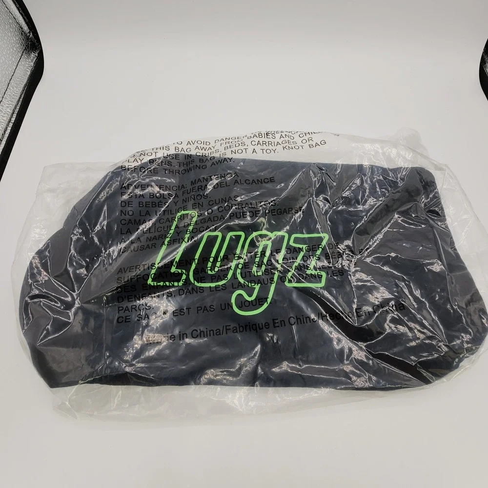 Lugz x Psychworld Ridgeline Chukka Boots Men 10 Black & Green Lace Up NEW in Box